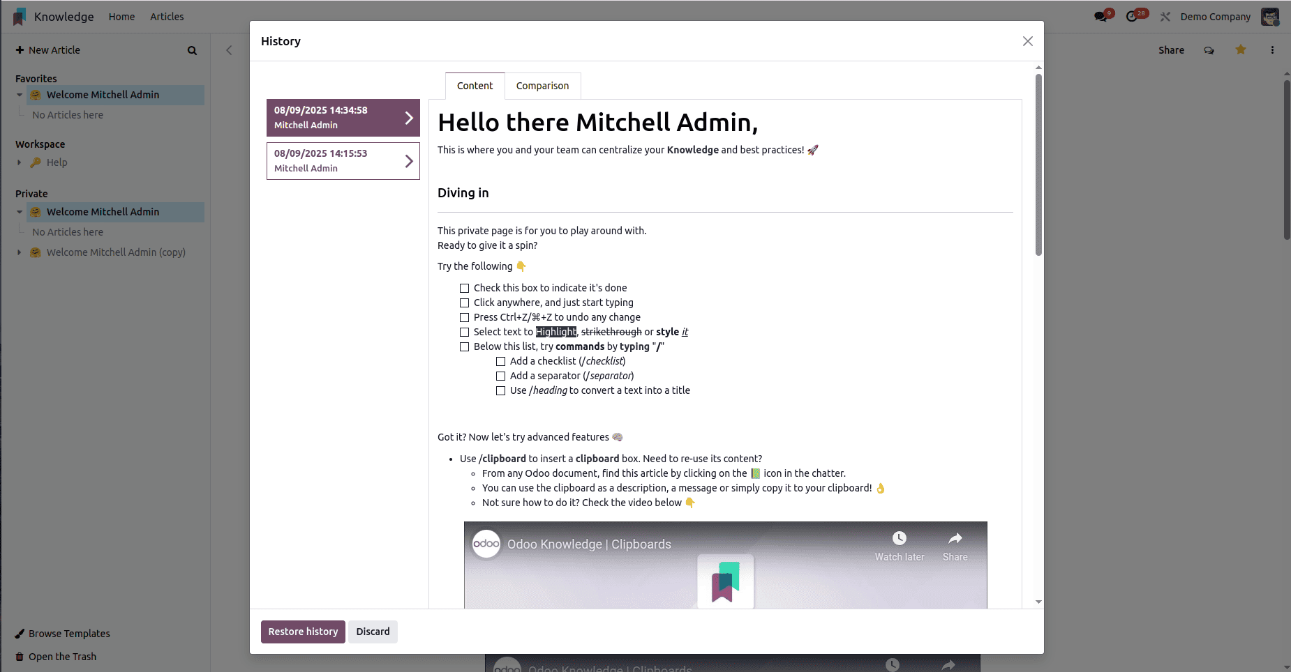 How to Write and Publish Articles with Odoo 18 Knowledge Tools-cybrosys