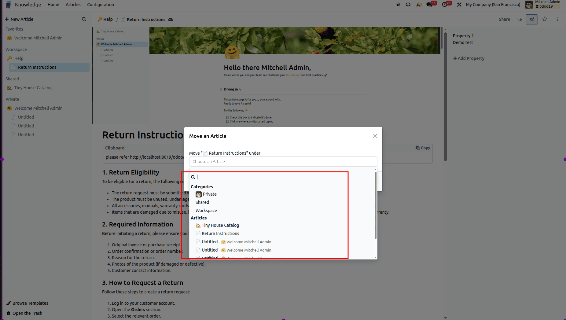 How to Write and Publish Articles with Odoo 19 Knowledge Tools-cybrosys