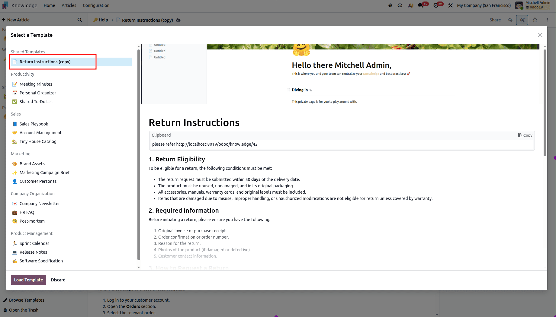 How to Write and Publish Articles with Odoo 19 Knowledge Tools-cybrosys