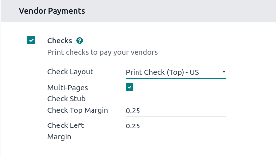 How Vendor Check Payments Can Be Handled in Odoo 18 Accounting-cybrosys