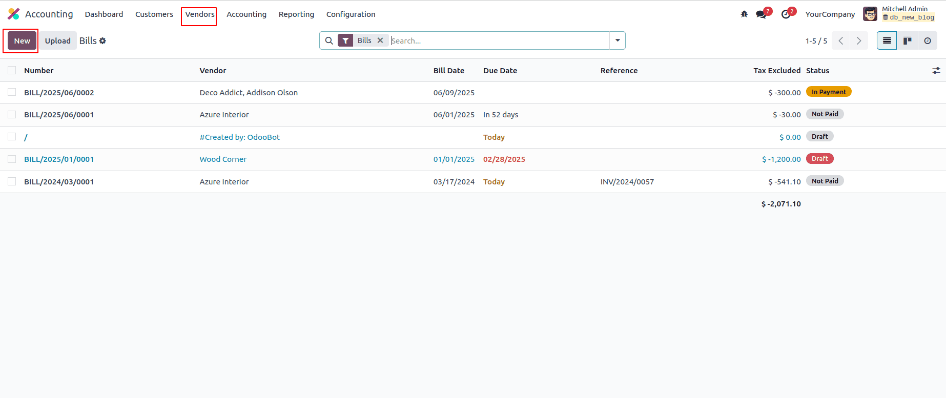 How Vendor Check Payments Can Be Handled in Odoo 18 Accounting-cybrosys