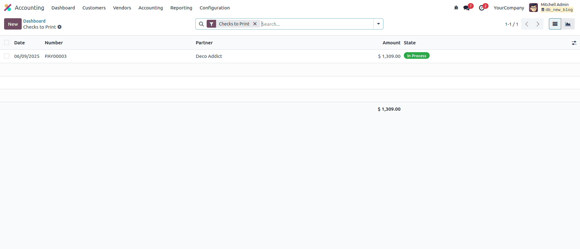 How Vendor Check Payments Can Be Handled in Odoo 18 Accounting-cybrosys