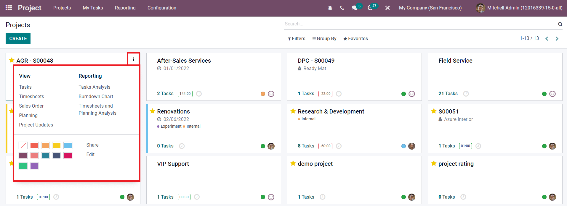 how-we-can-create-a-new-project-in-the-odoo-15-project-module