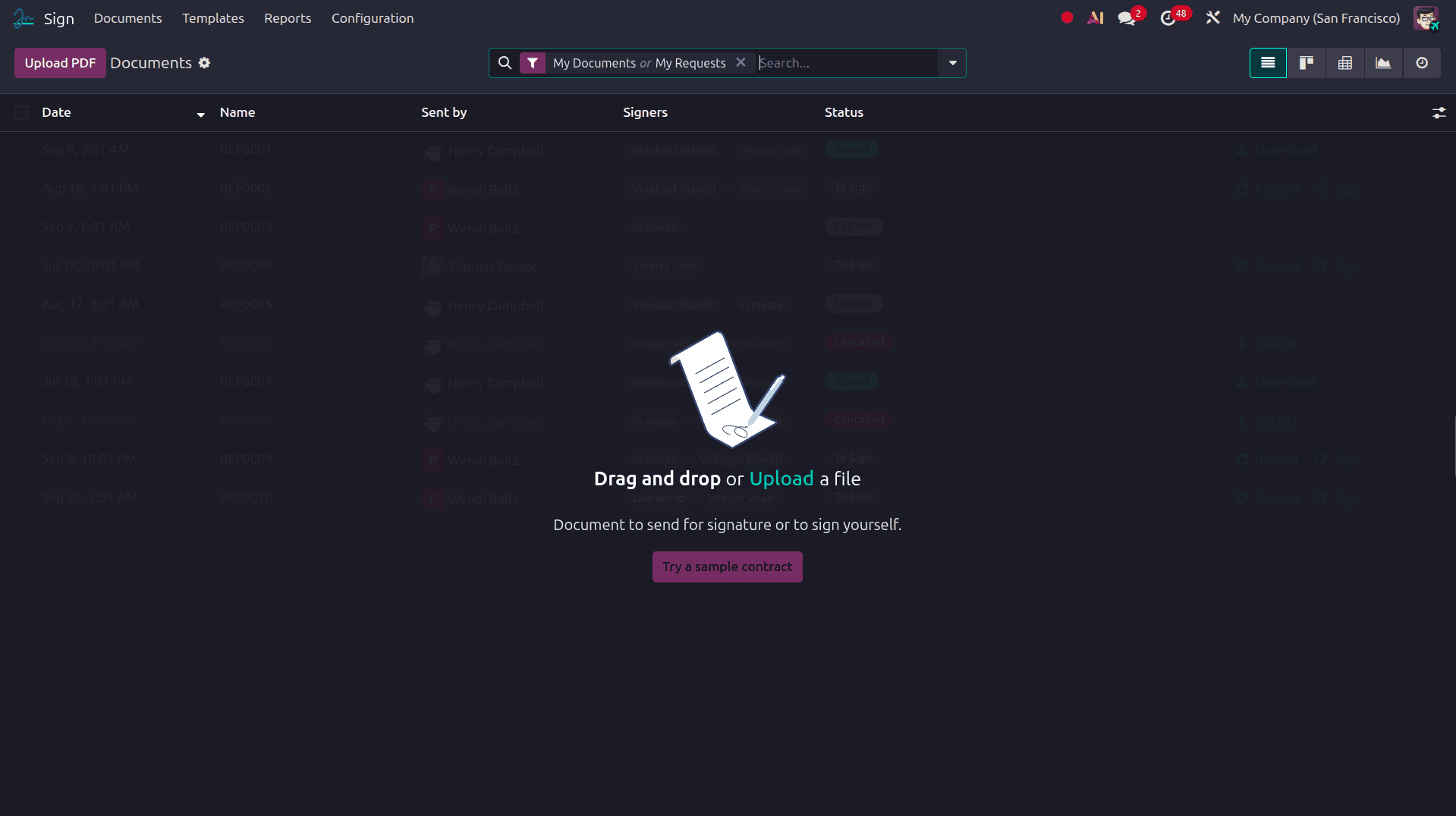 Introduction to Odoo 19 Sign for Digital Signatures-cybrosys