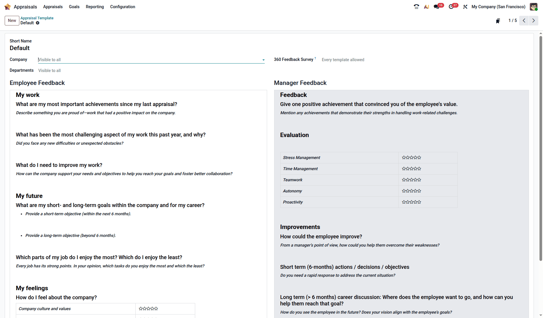 Introduction to the Appraisals Module in Odoo 19-cybrosys