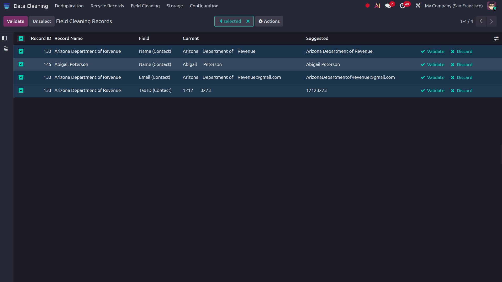 Overview of Data Cleaning Module in Odoo 19-cybrosys