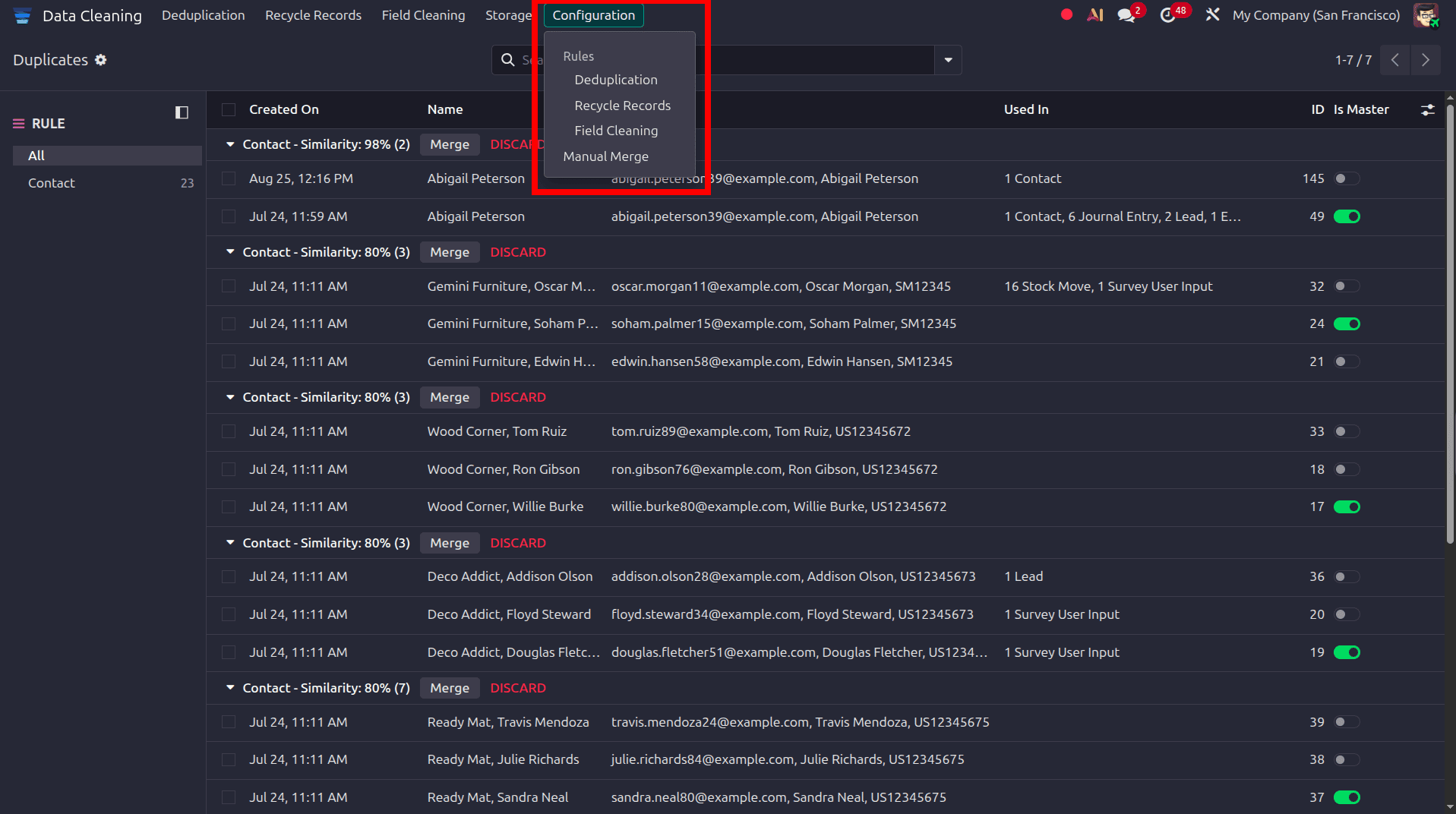 Overview of Data Cleaning Module in Odoo 19-cybrosys