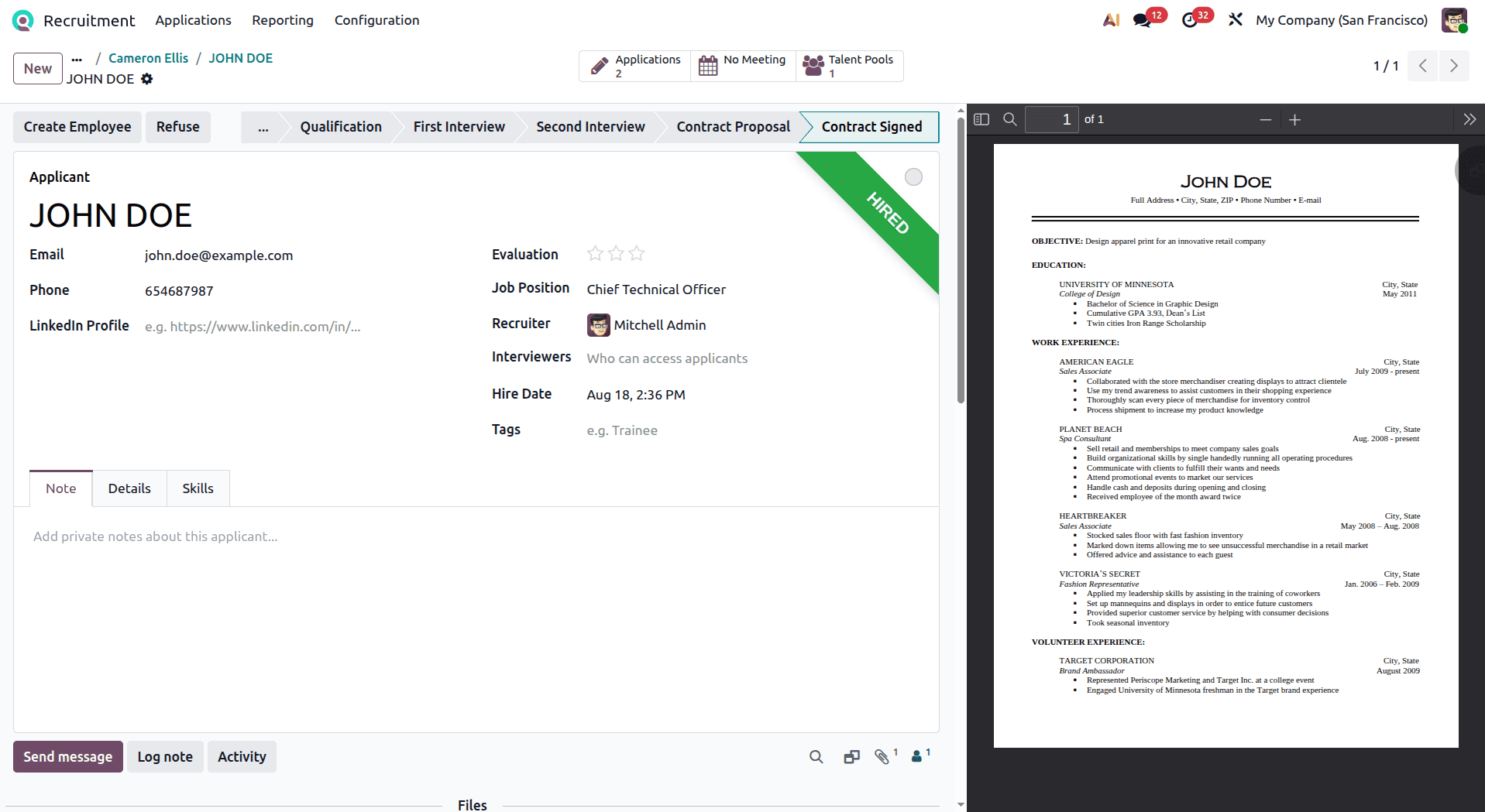 Introduction to the Odoo 19 Recruitment Module-cybrosys