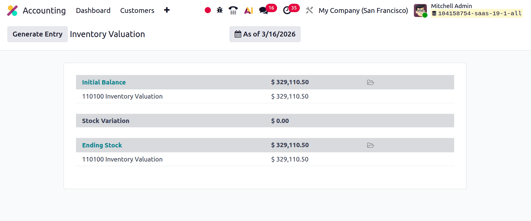 Inventory Valuation Periodic (At Closing) in Odoo 19 Accounting-cybrosys