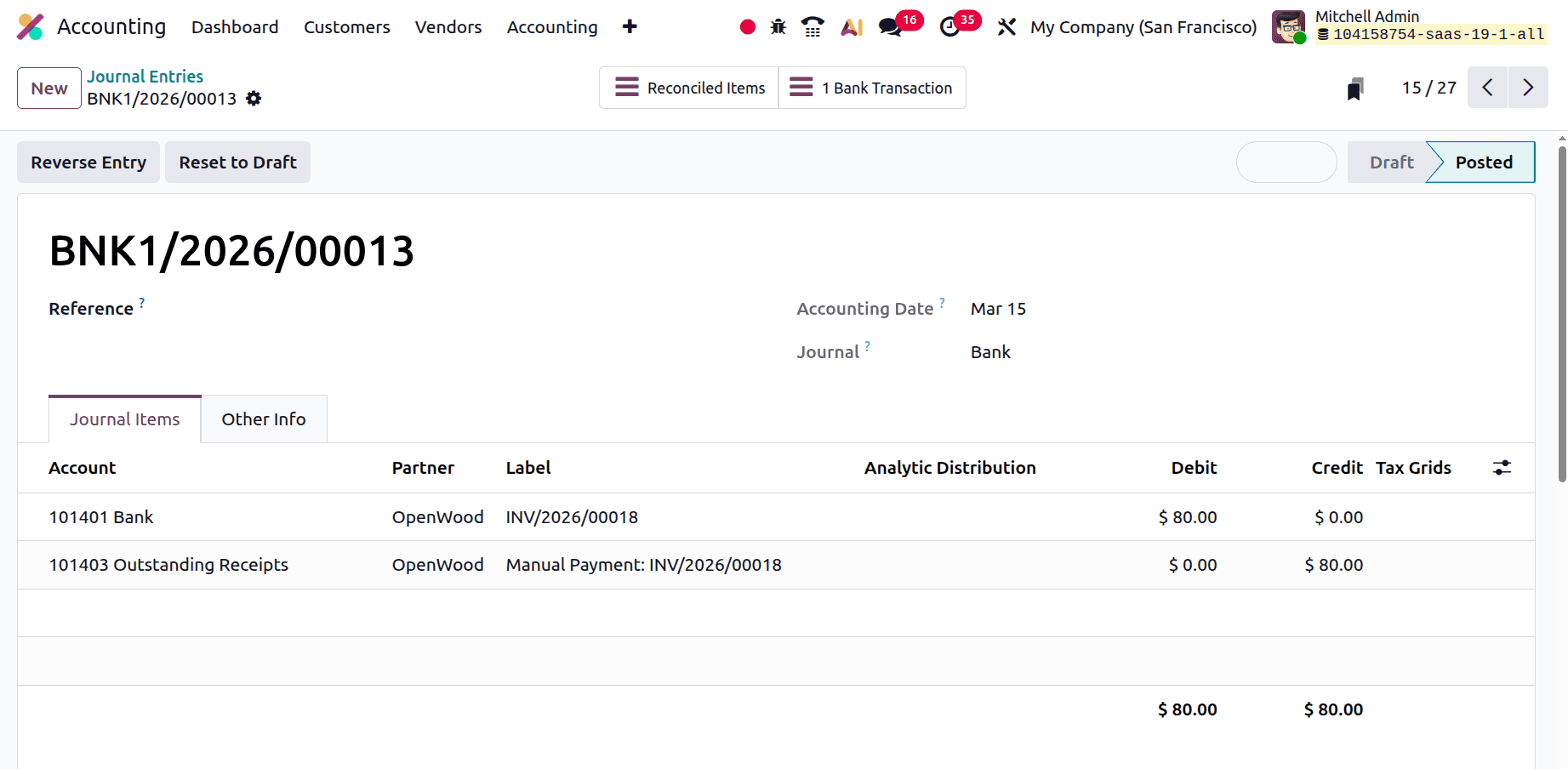 Inventory Valuation Periodic (At Closing) in Odoo 19 Accounting-cybrosys
