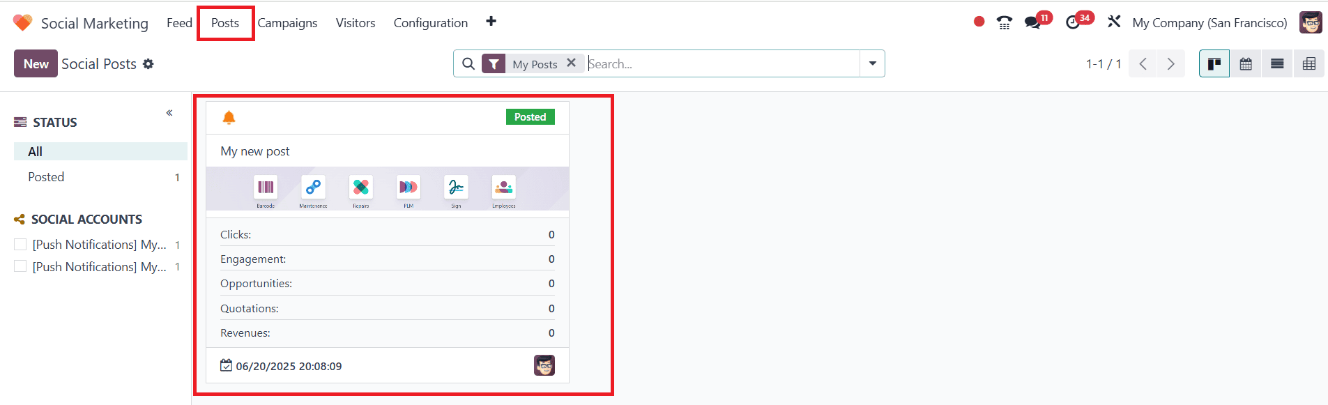 Learn How to Unlock Social Marketing Potential with Odoo 18-cybrosys