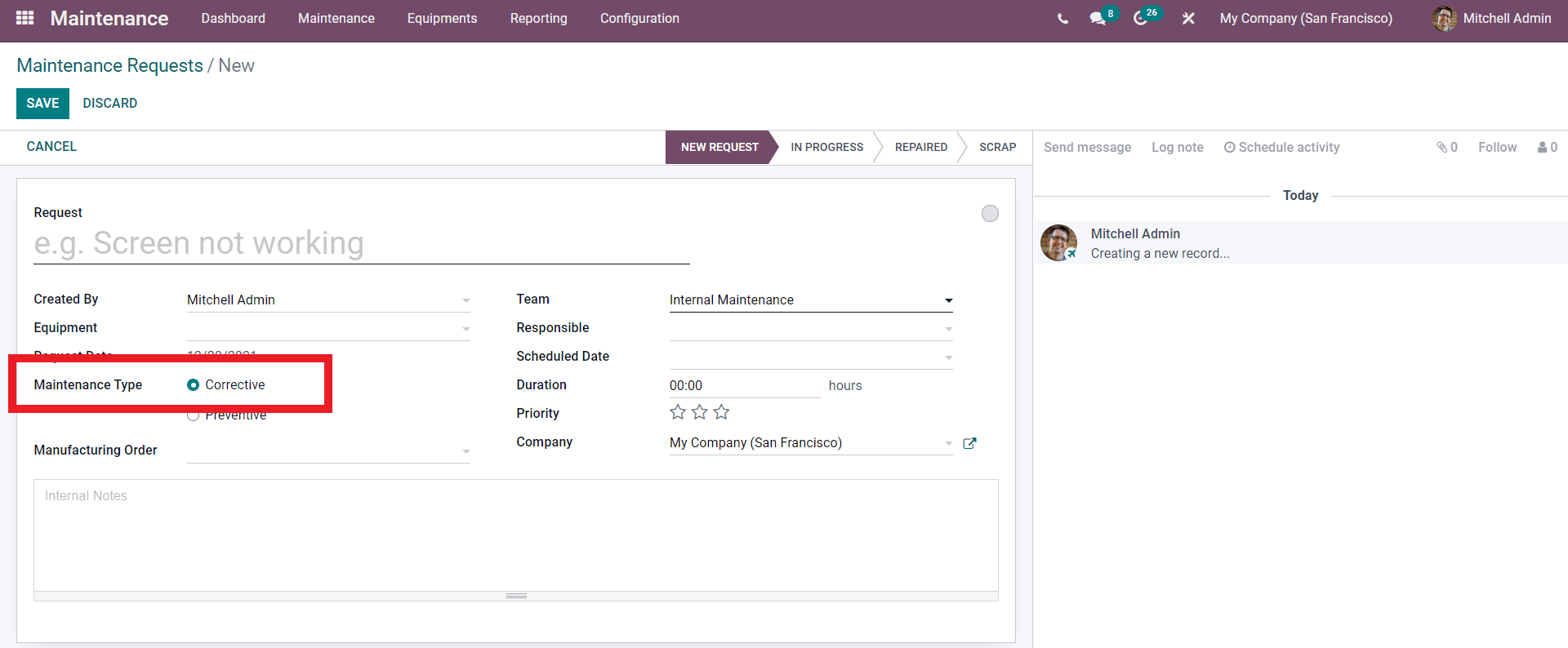 maintenance-request-and-management-with-odoo-15