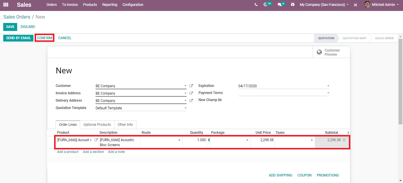 manage rules in odoo 13 sales cybrosys