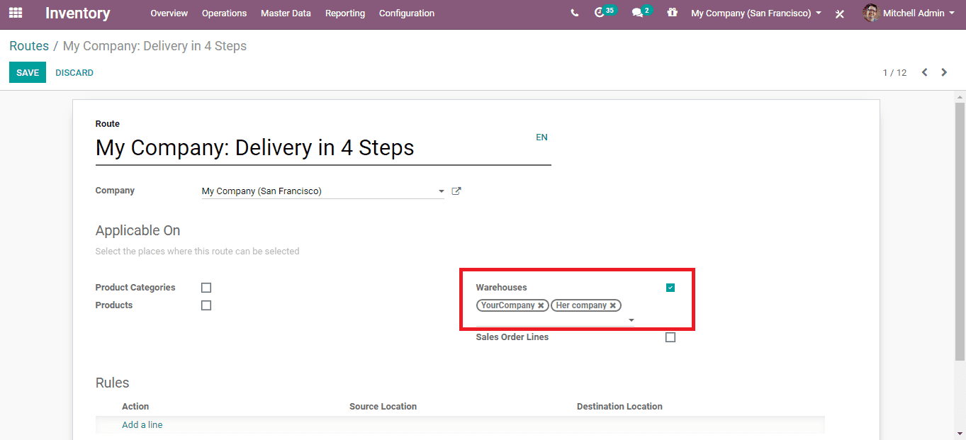 manage rules in odoo 13 sales cybrosys