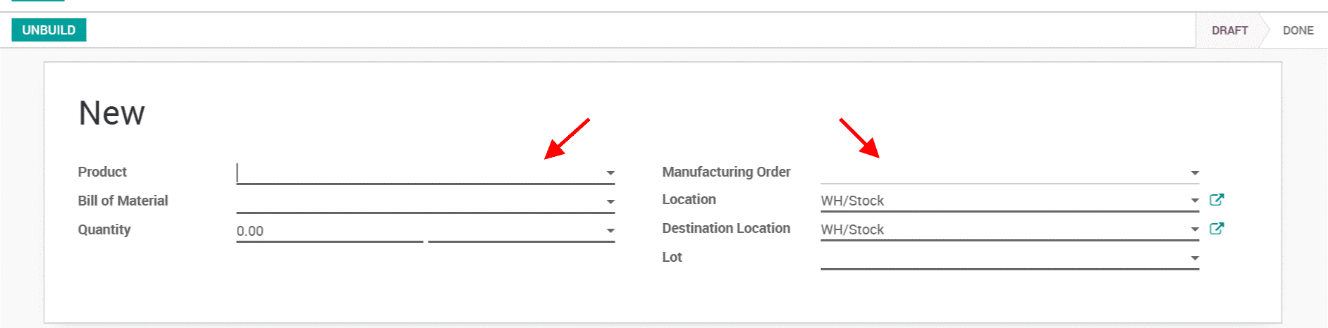 manage semi finished products in odoo manufacturing-cybrosys