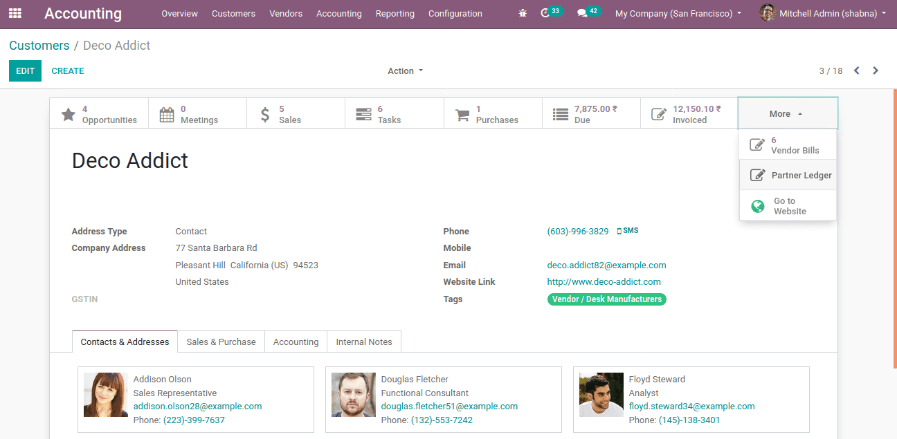 managing-different-address-to-a-customer-in-odoo-13