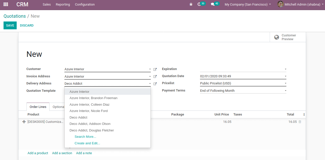 managing-different-address-to-a-customer-in-odoo-13