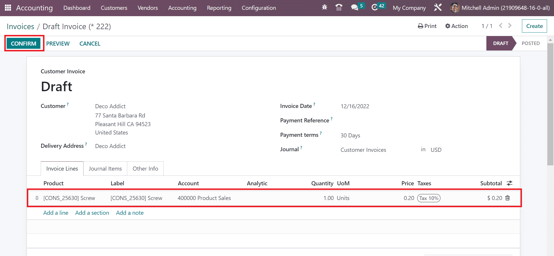 mapping-taxes-accounts-with-fiscal-position-in-odoo-16-accounting