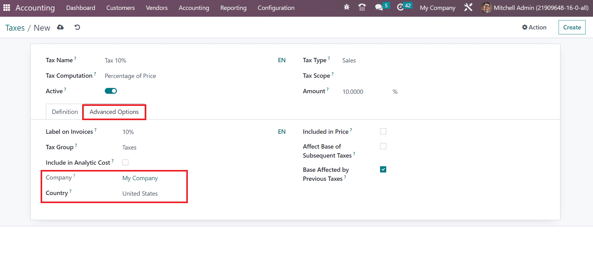 mapping-taxes-accounts-with-fiscal-position-in-odoo-16-accounting