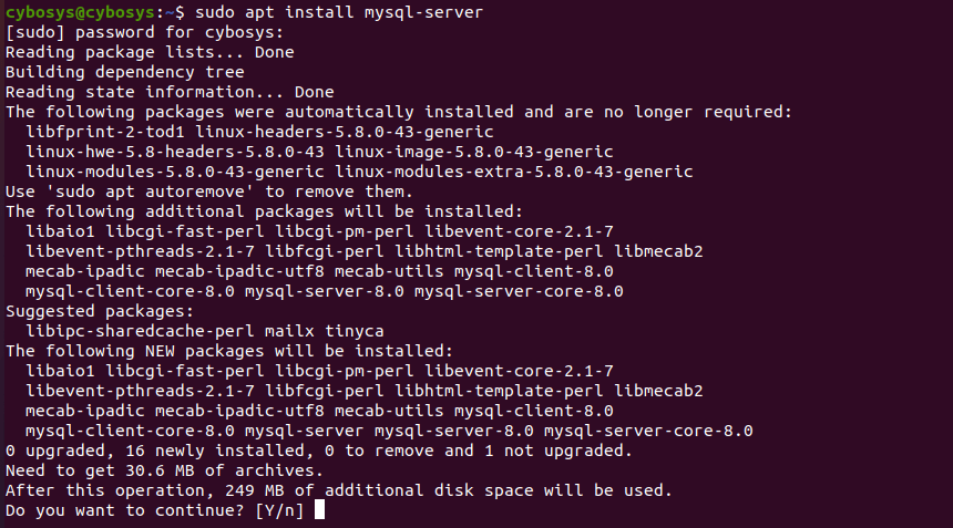 mysql-connector-cybrosys