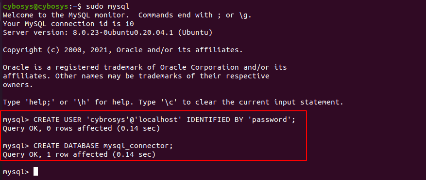 mysql-connector-cybrosys