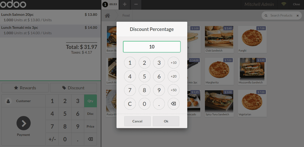 odoo-13-pos-discount