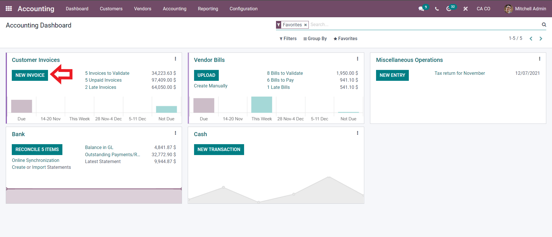 odoo-15-bank-reconciliation-and-reconciliation-models