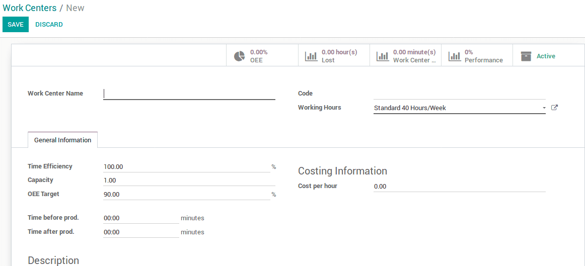 odoo manufacturing v12