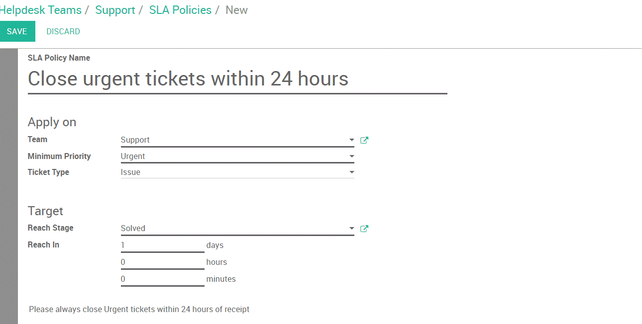 odoo 12 helpdesk