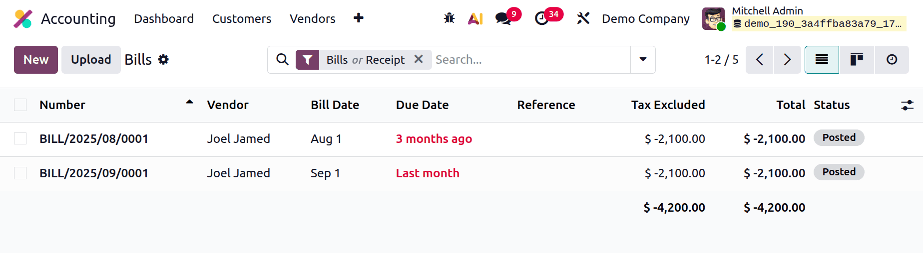 Overview of Aged Payable Insights in Odoo 19 Accounting-cybrosys