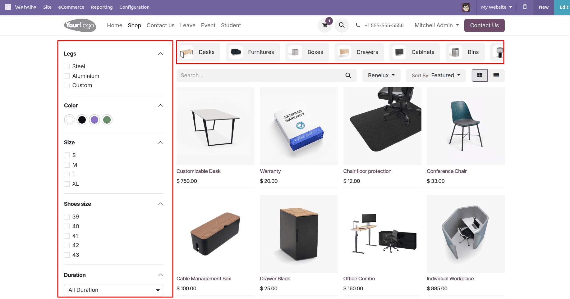 Overview of Analyzing Online Sales Performance in Odoo 18 Website-cybrosys