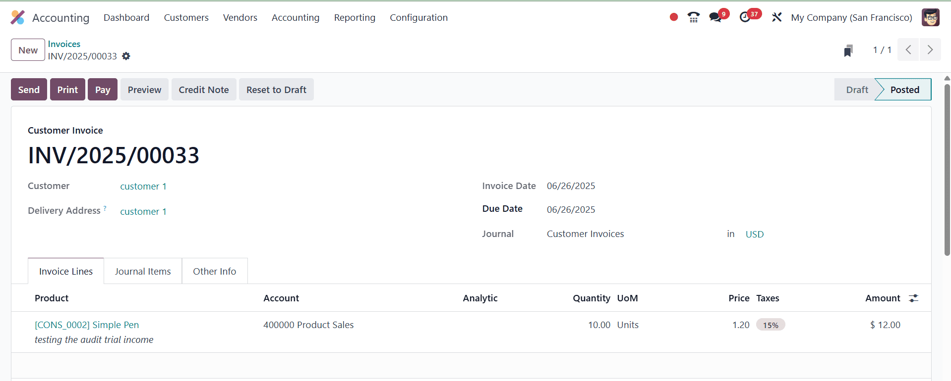 Overview of Audit Trail in Odoo 18 Accounting-cybrosys