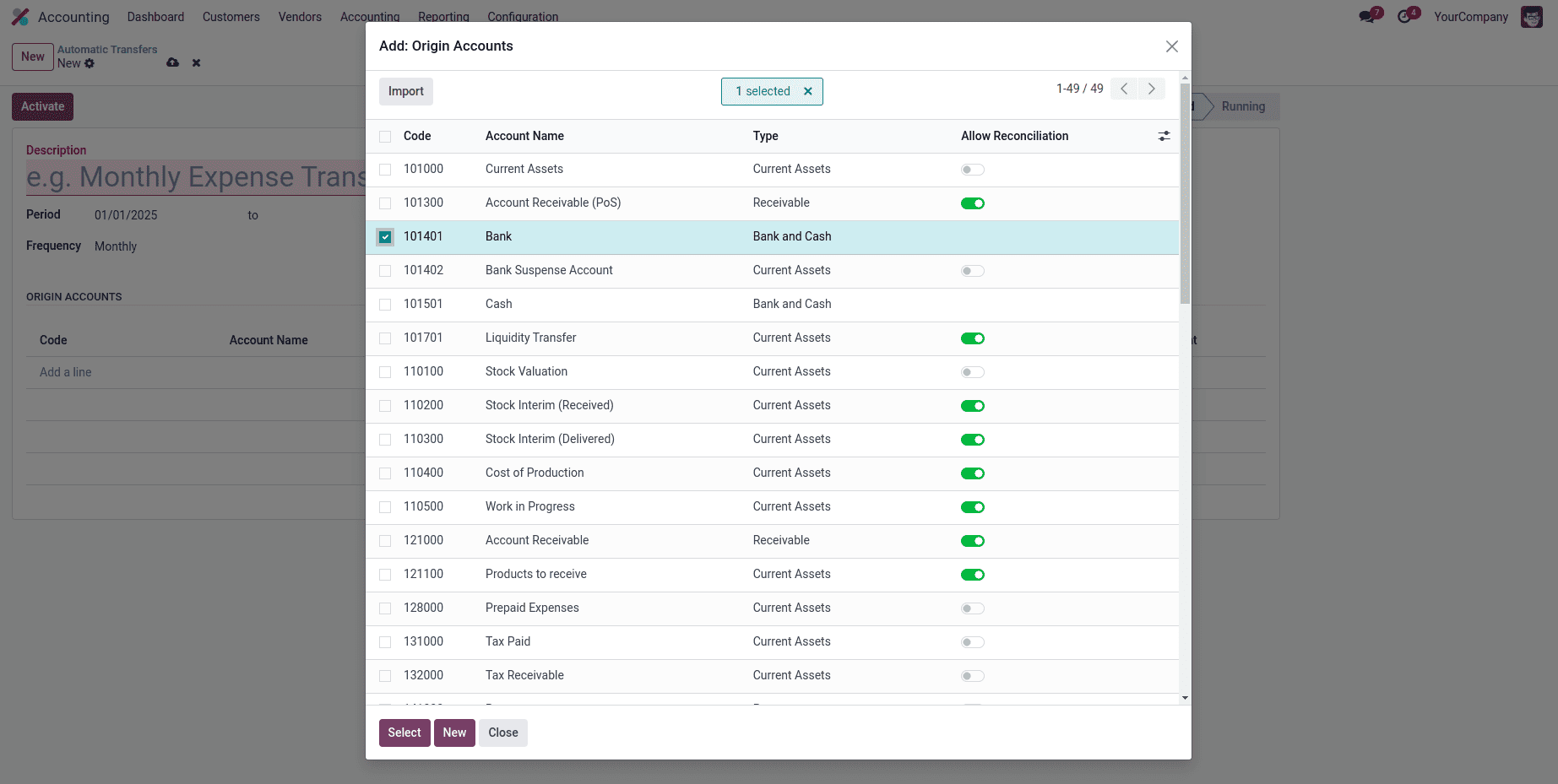 Overview of Automatic Transfers in Odoo 18 Accounting-cybrosys