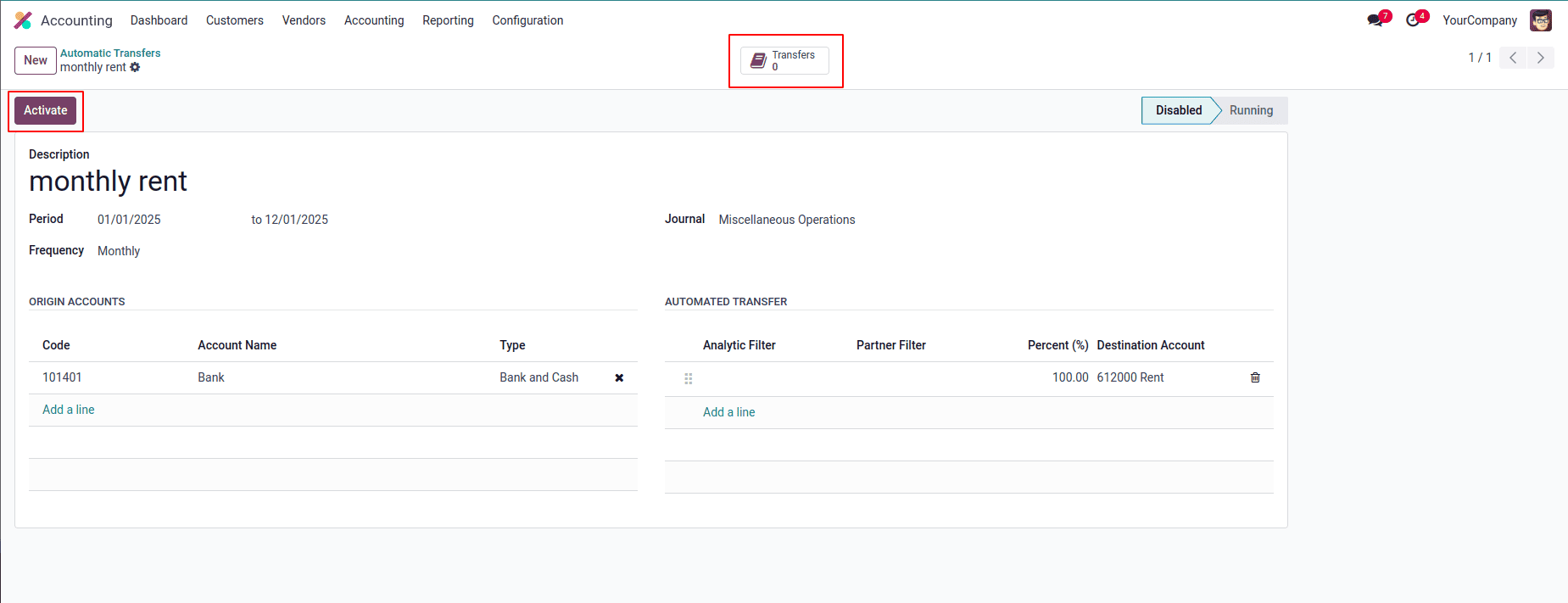 Overview of Automatic Transfers in Odoo 18 Accounting-cybrosys