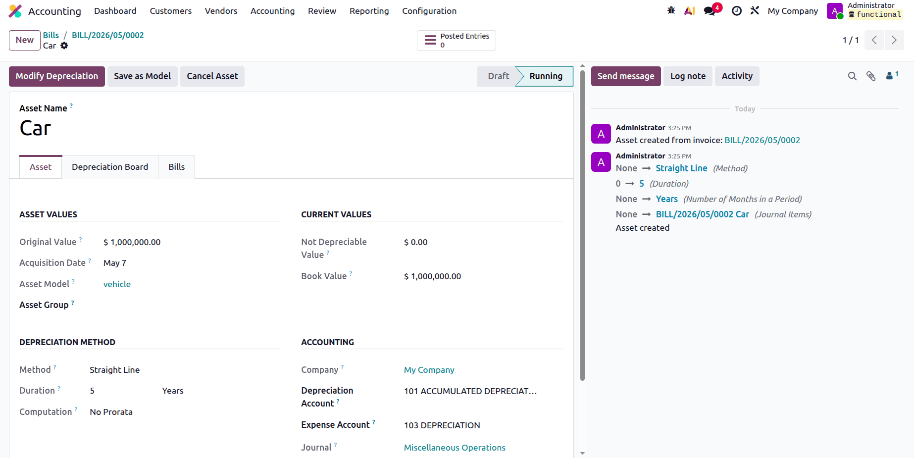 Overview of Automating Asset Tracking with Asset Models in Odoo 19-cybrosys