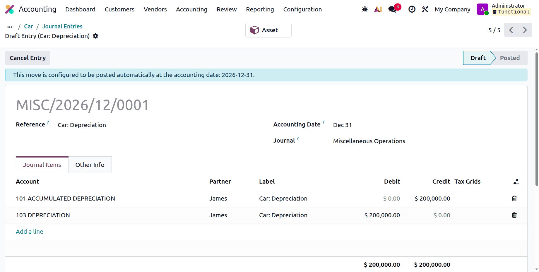Overview of Automating Asset Tracking with Asset Models in Odoo 19-cybrosys