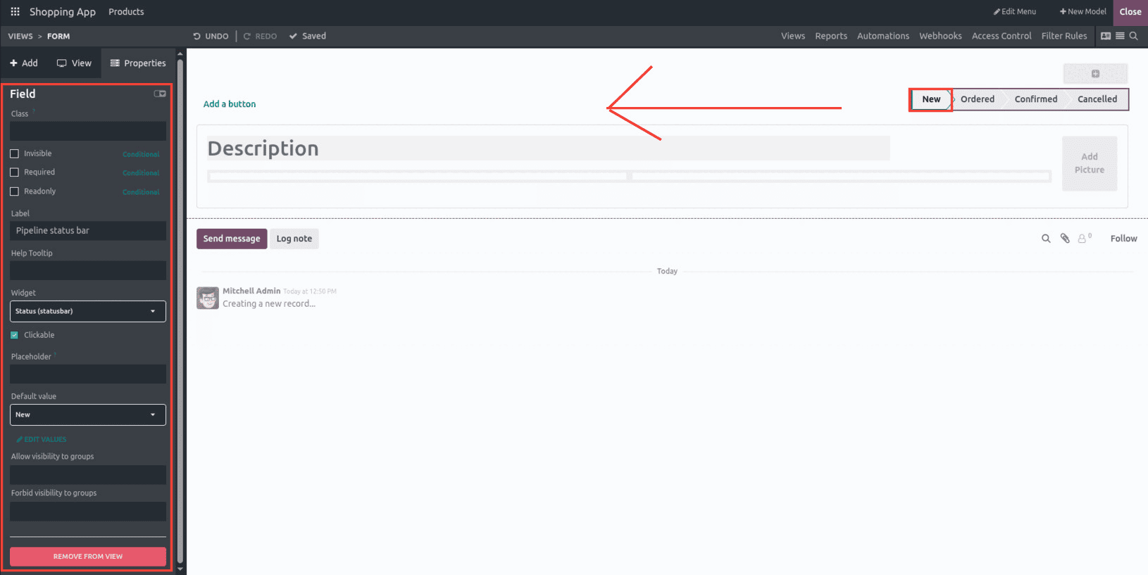 Overview of Automation and Filter Rules in Odoo 18 Studio Module-cybrosys