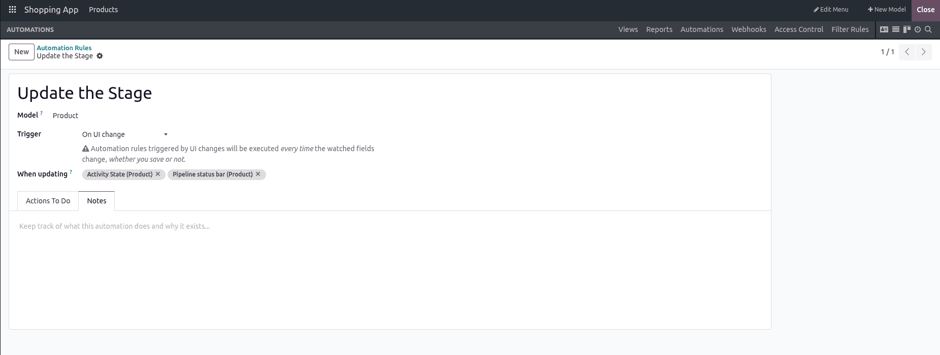 Overview of Automation and Filter Rules in Odoo 18 Studio Module-cybrosys