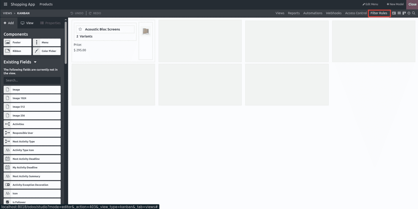 Overview of Automation and Filter Rules in Odoo 18 Studio Module-cybrosys