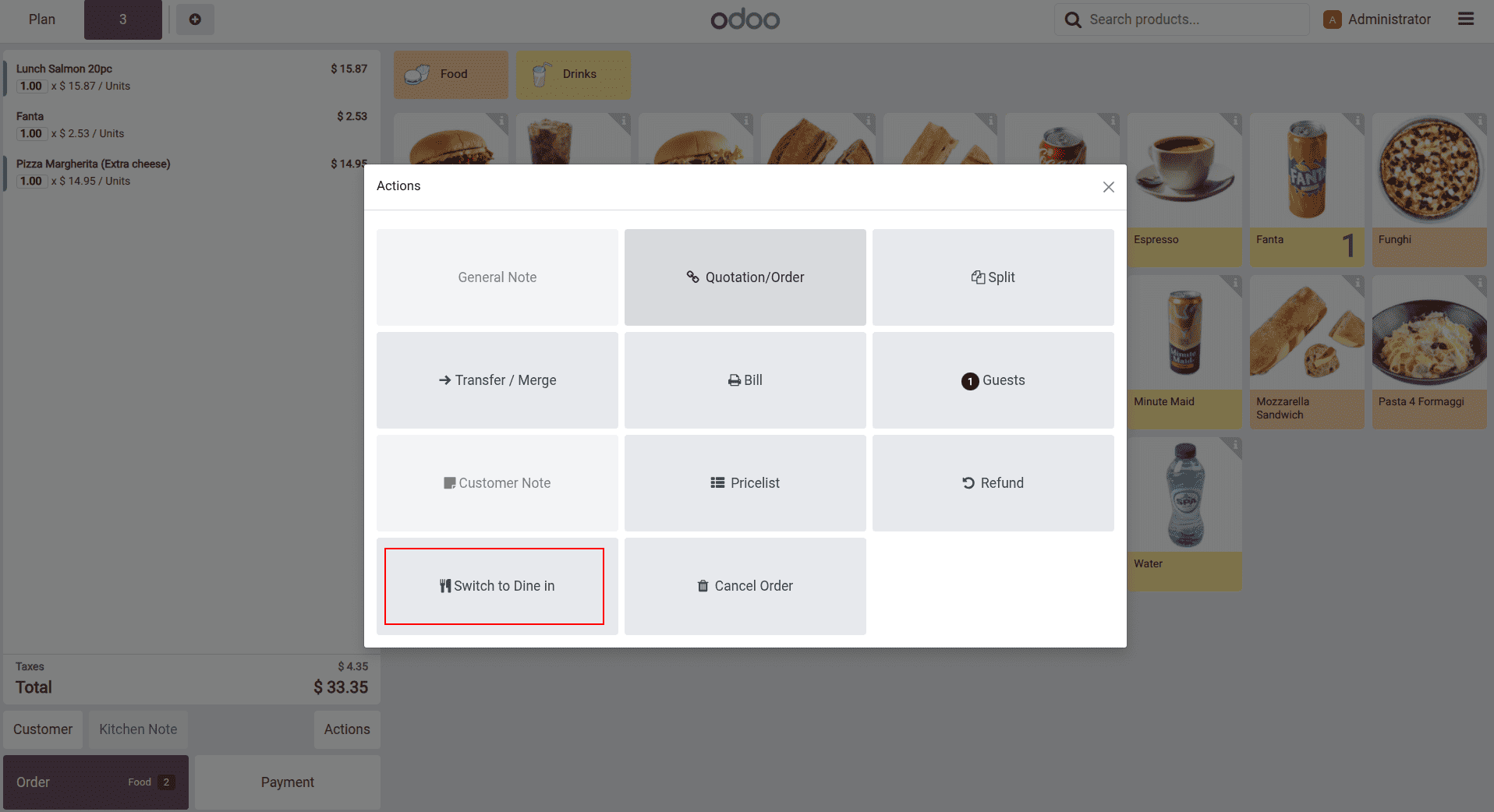 Overview of Bar or Restaurant Configuration in Odoo 18 Point of Sales-cybrosys