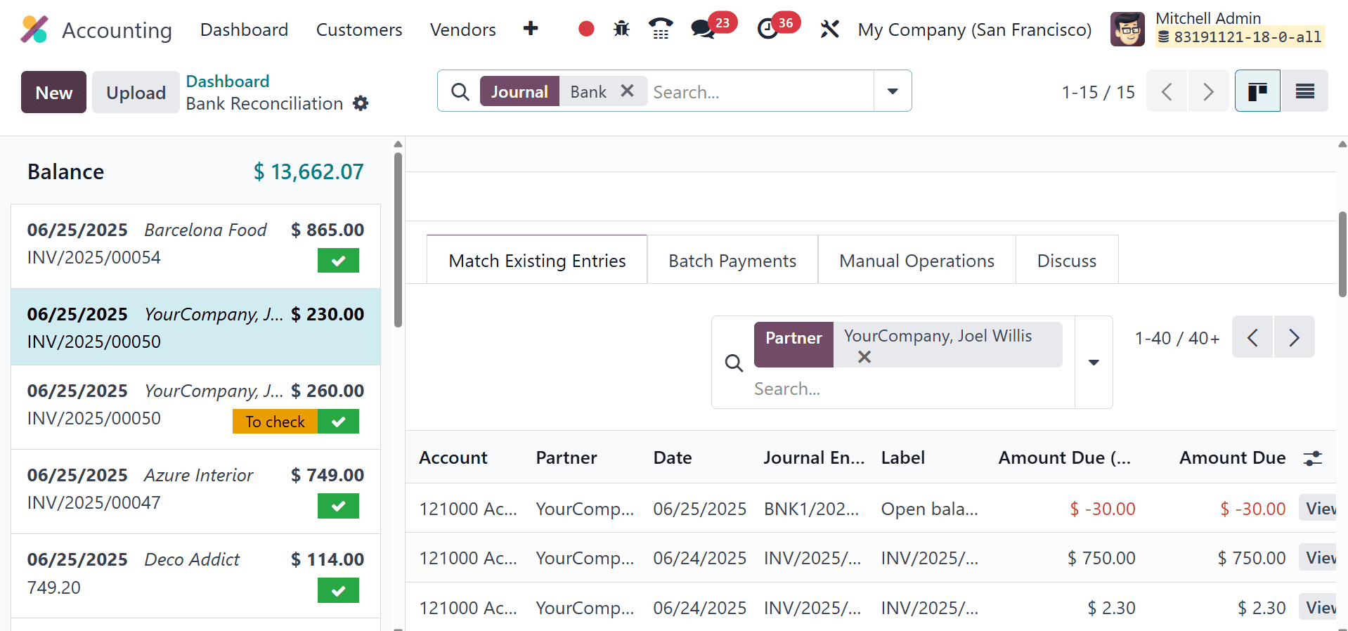 Overview of Batch Payments & Reconciliation with Odoo 18 Accounting-cybrosys