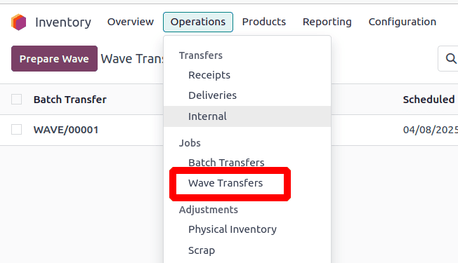 Overview of Batch & Wave Transfers in Odoo 18 Inventory-cybrosys