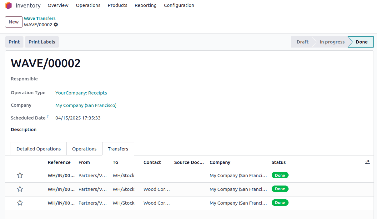 Overview of Batch & Wave Transfers in Odoo 18 Inventory-cybrosys