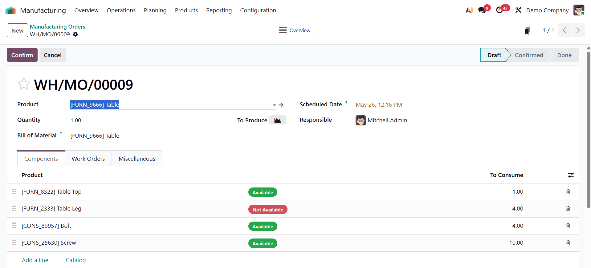 Overview of BoM Types and Their Use Cases in Odoo 19 Manufacturing-cybrosys