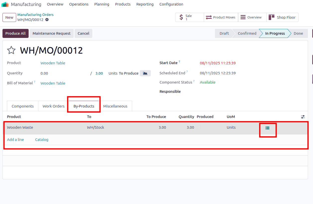 blog-Overview of By-Product Management in Odoo 18 Manufacturing