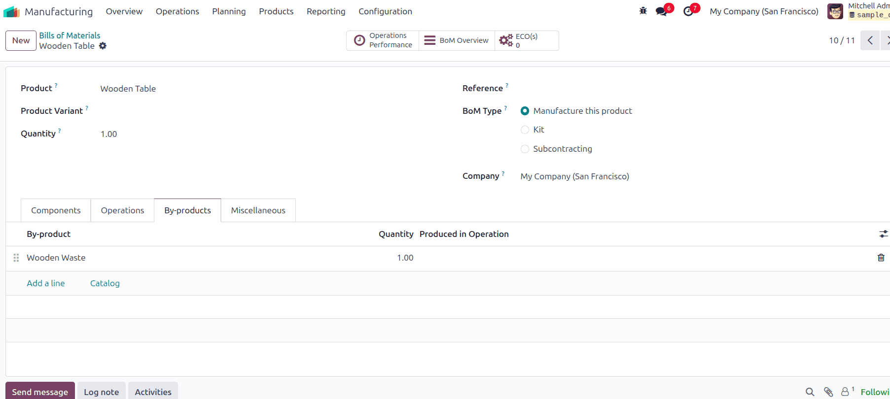 blog-Overview of By-Product Management in Odoo 18 Manufacturing