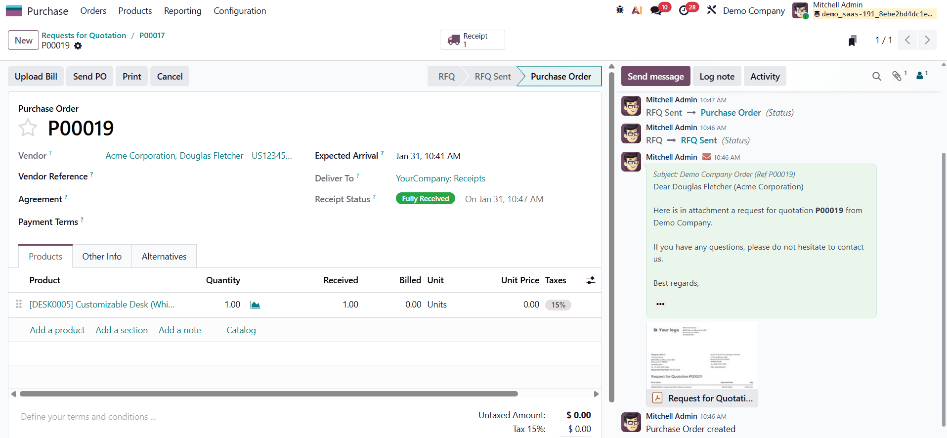 Overview of Comparing Quotation Prices for Smarter Purchasing in Odoo 19-cybrosys