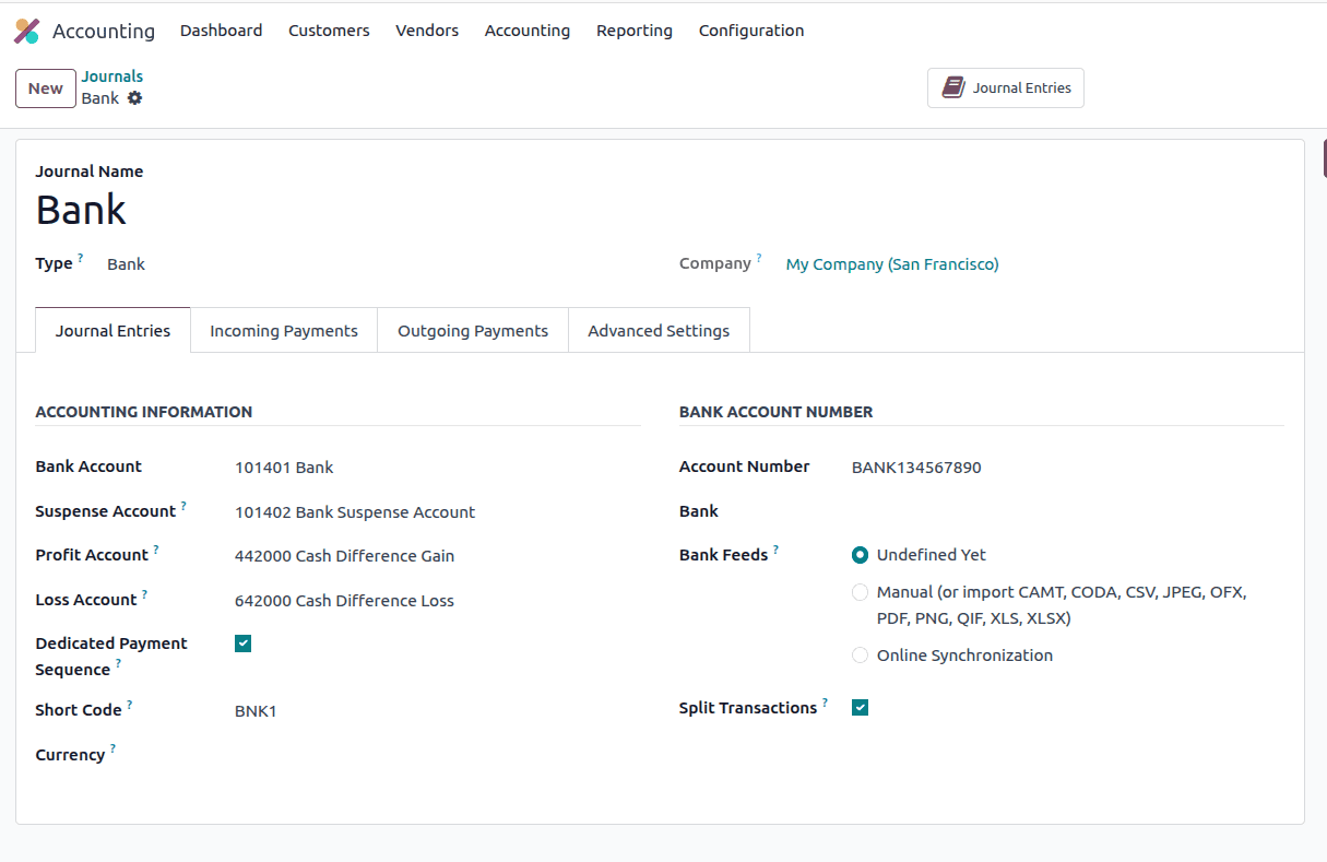 Overview Of Creating a Bank and Establishing Connection in Odoo 18-cybrosys