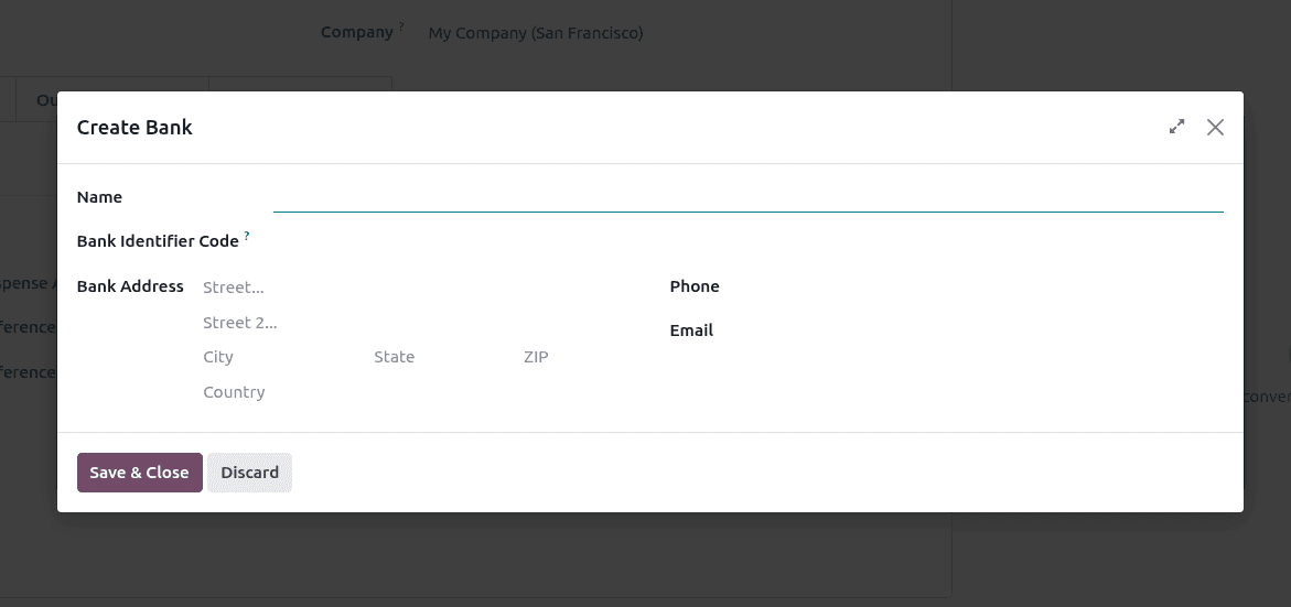 Overview Of Creating a Bank and Establishing Connection in Odoo 18-cybrosys