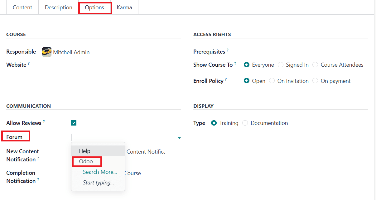 Overview of Creating a Course Forum in Odoo 18 to Engage Learners-cybrosys